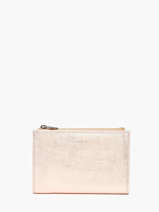 Portefeuille Etincelle Irise Cuir Etrier Rose etincelle irisee EETI619