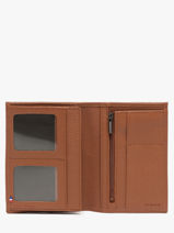 Wallet Madras Leather Etrier Brown madras EMAD442-vue-porte