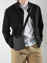 Sac Bandoulire Light Etrier Gris light ELIS728S-vue-porte