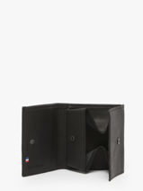 Purse Oil Leather Etrier Black oil EOIL097-vue-porte