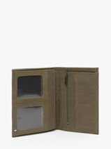 Portefeuille Oil Cuir Etrier Vert oil EOIL442-vue-porte