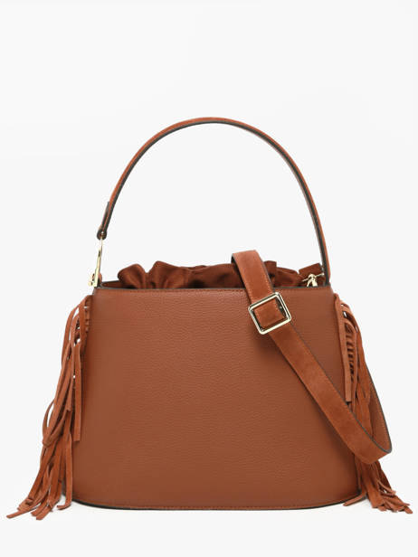 Sac Bandoulière Country Cuir Etrier Marron country ECOU161M vue secondaire 6