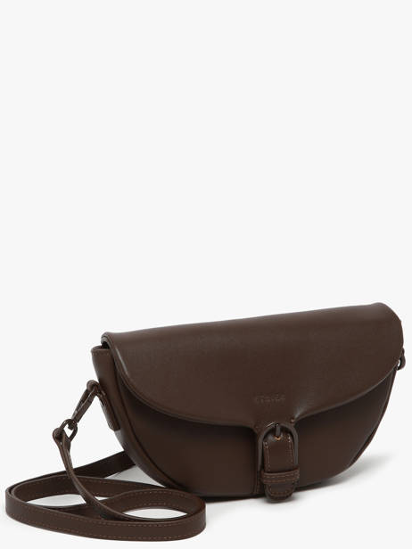 Sac Bandoulière S Oxer Cuir Etrier Marron oxer EOXE065U vue secondaire 2