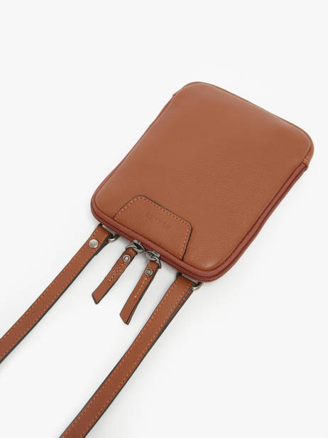 Sac Bandoulière Flandres Cuir Etrier Marron flandres EFLA728S vue secondaire 2