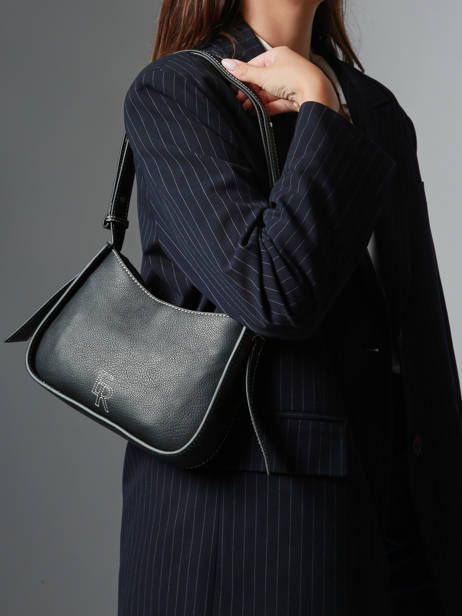 Sac Bandoulière M Foudre Cuir Etrier Noir foudre EFOD089M vue secondaire 2